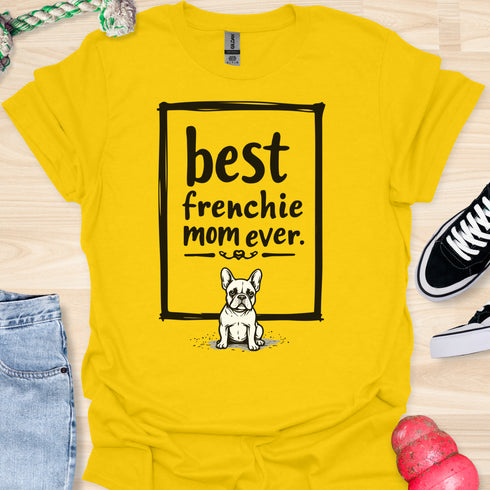 Best frenchie mom ever - V13 - Happy Relaxed T-Shirt